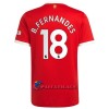 Virallinen Fanipaita Manchester United Bruno Fernandes 18 Kotipelipaita 2021-22 - Miesten